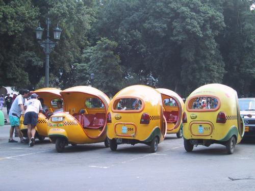 Coco taxi, Parque Central