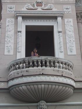 Au balcon, Sancti Spiritus