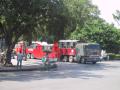 Camel bus, Parque de la Fraternidad