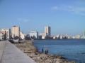 Vue depuis le bas du Malecon